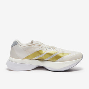 Adidas Adizero Boston 13 Chalk White Gold Metallic JS4952 corida Adidas 