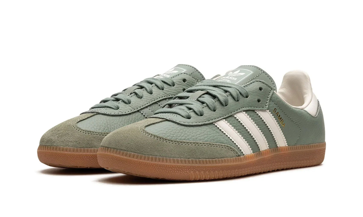 Tênis Adidas Samba OG Feminino "Green White" Verde - IE7011