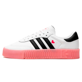 Tênis Adidas Sambarose Feminino "Valentine" Branco / Preto - EF4965