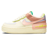 Tênis Air Force 1 Shadow Feminino "Cashmere" Creme / Rosa - CI0919-700