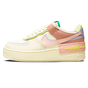 Tênis Air Force 1 Shadow Feminino "Cashmere" Creme / Rosa - CI0919-700
