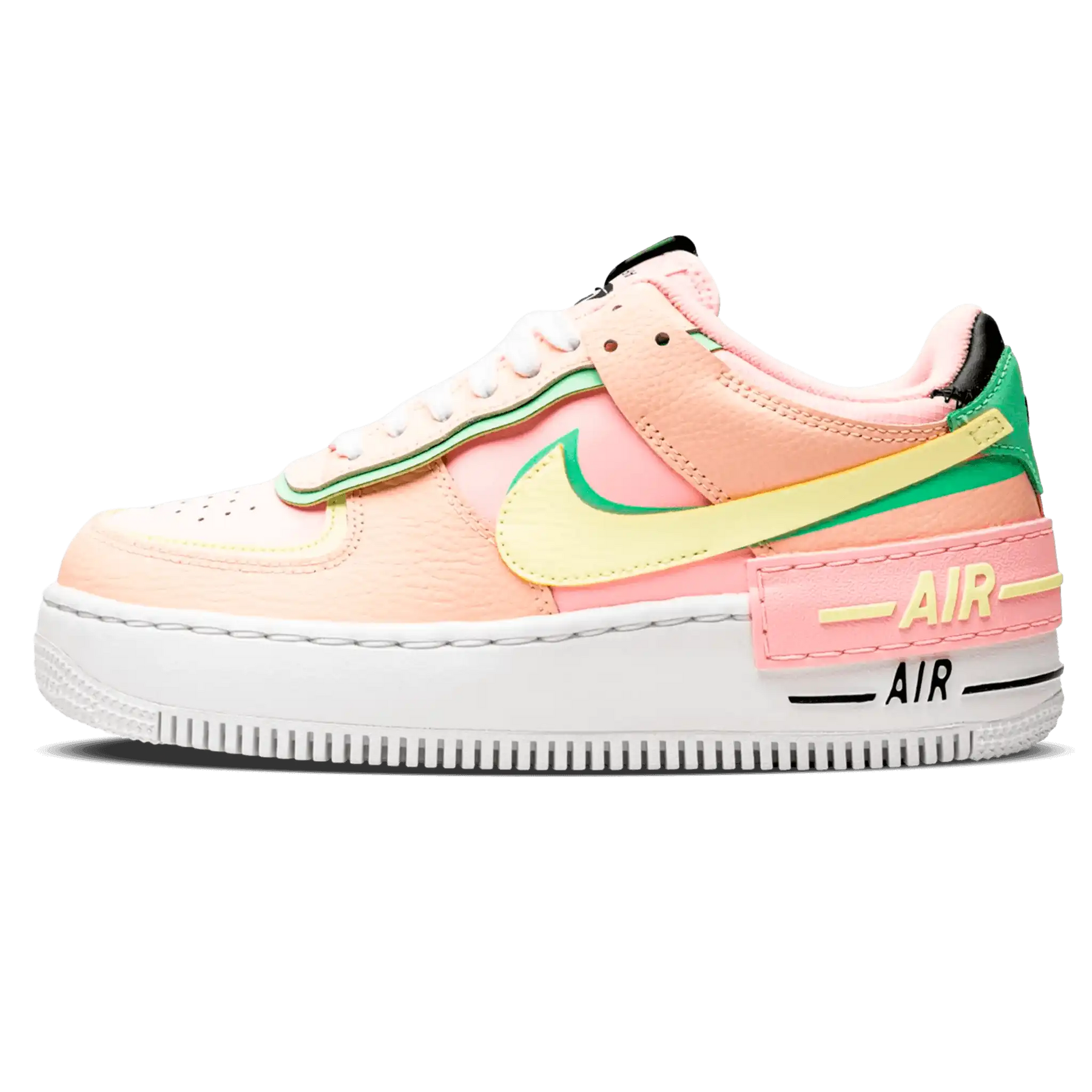 Tênis Air Force 1 Shadow Feminino "Arctic Punch" Rosa - CU8591-601