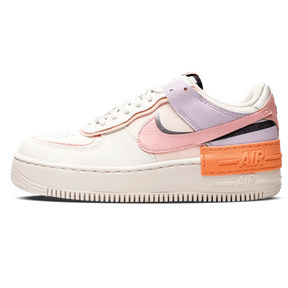 Tênis Air Force 1 Shadow Feminino "Pink Glaze" Branco / Rosa - CI0919-111