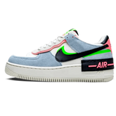 Tênis Air Force 1 Shadow Feminino "Sunset Pulse" Azul - CU8591-101