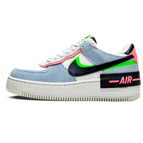 Tênis Air Force 1 Shadow Feminino "Sunset Pulse" Azul - CU8591-101