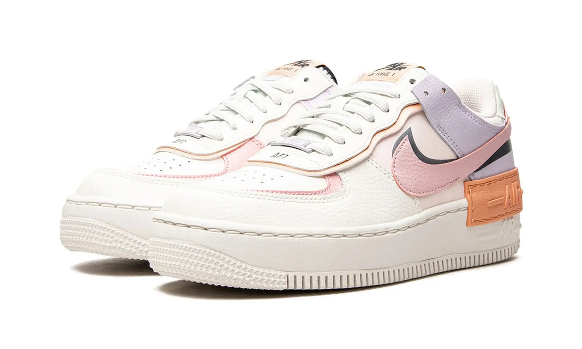 Tênis Air Force 1 Shadow Feminino "Pink Glaze" Branco / Rosa - CI0919-111