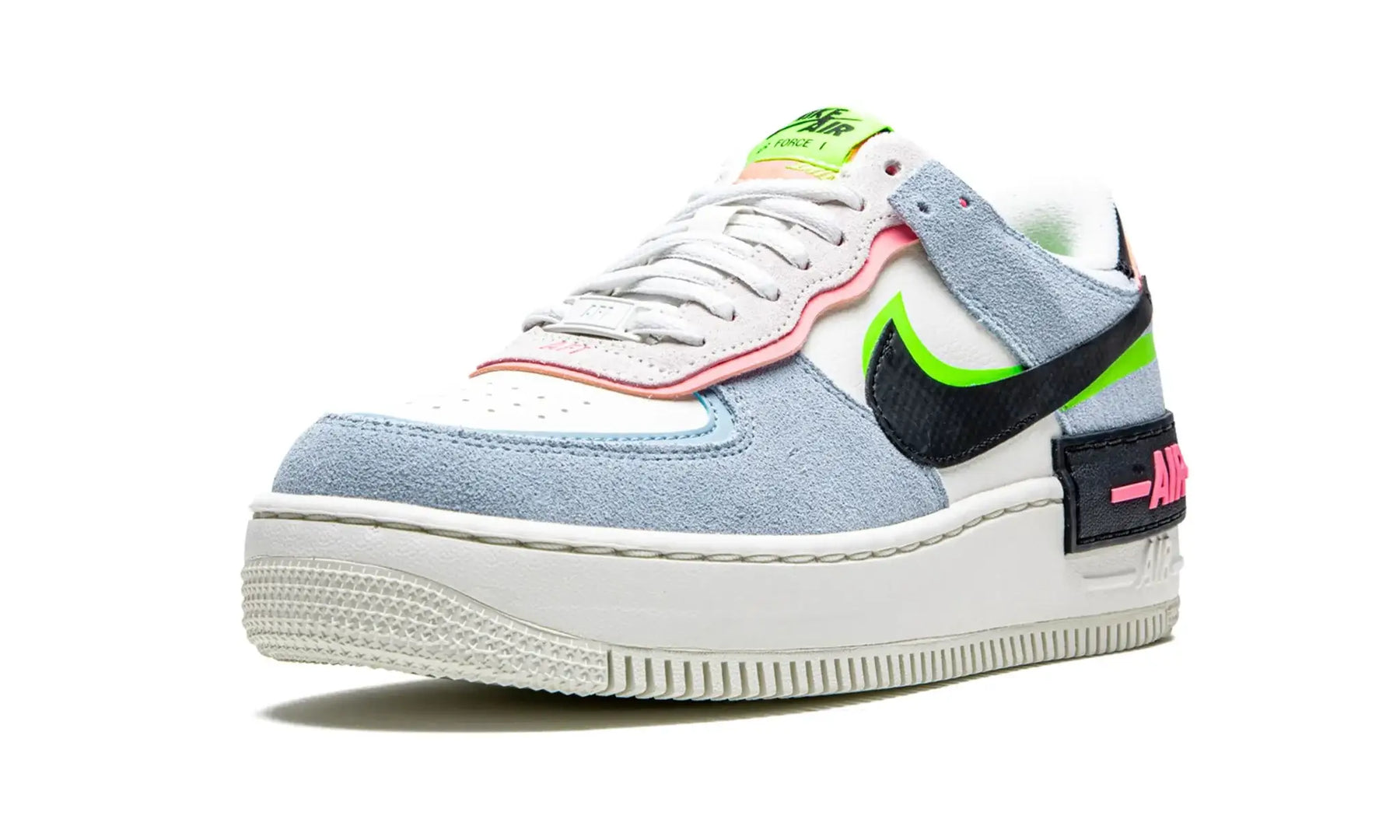 Tênis Air Force 1 Shadow Feminino "Sunset Pulse" Azul - CU8591-101