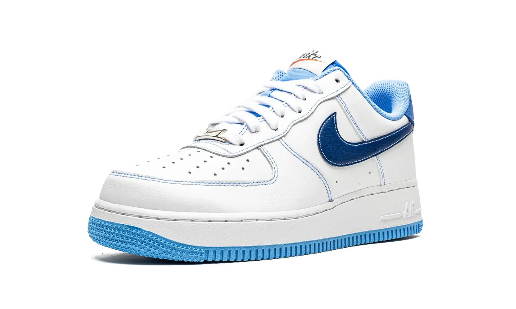Tênis Air Force 1 Feminino "White University Blue" Branco / Azul - DA8478-100
