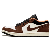 Tênis Air jordan 1 Low Masculino "Mocha" Marrom - DC6991-200