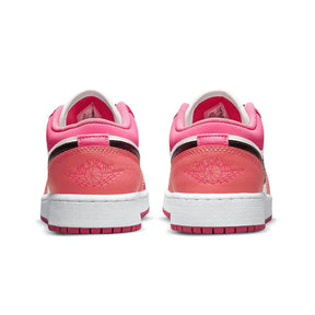 Tênis Air jordan 1 Low Feminino "Pink Red" Rosa - 553560-162