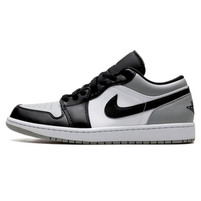 Tênis Air jordan 1 Low Masculino "Shadow Toe" Cinza / Preto - 553558-052