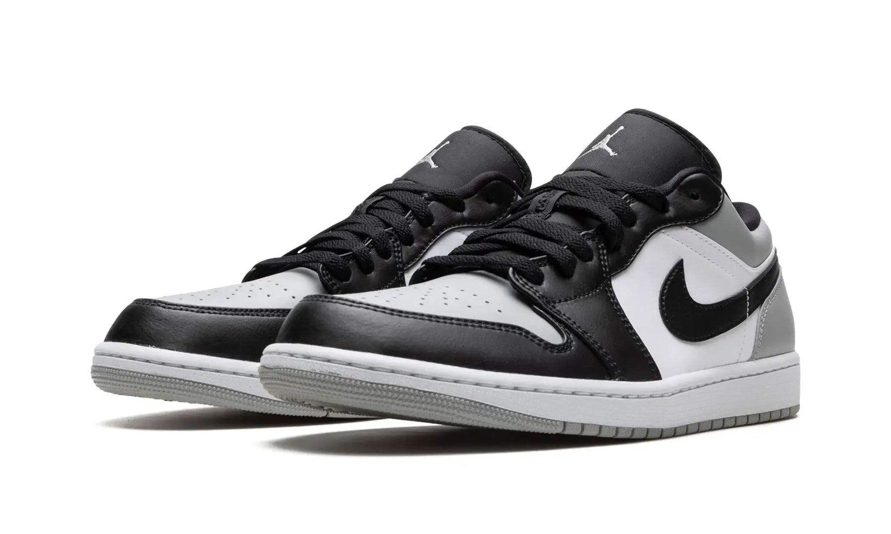 Tênis Air jordan 1 Low Masculino "Shadow Toe" Cinza / Preto - 553558-052