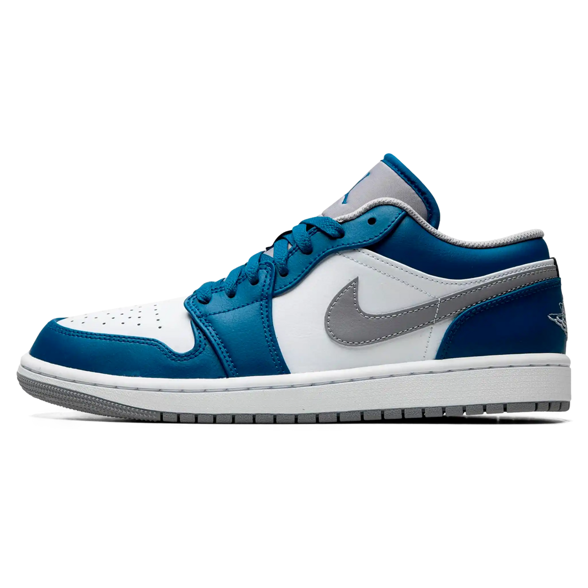 Tênis Air jordan 1 Low "True Blue" Azul - 553558-412