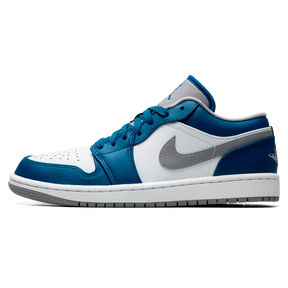 Tênis Air jordan 1 Low "True Blue" Azul - 553558-412
