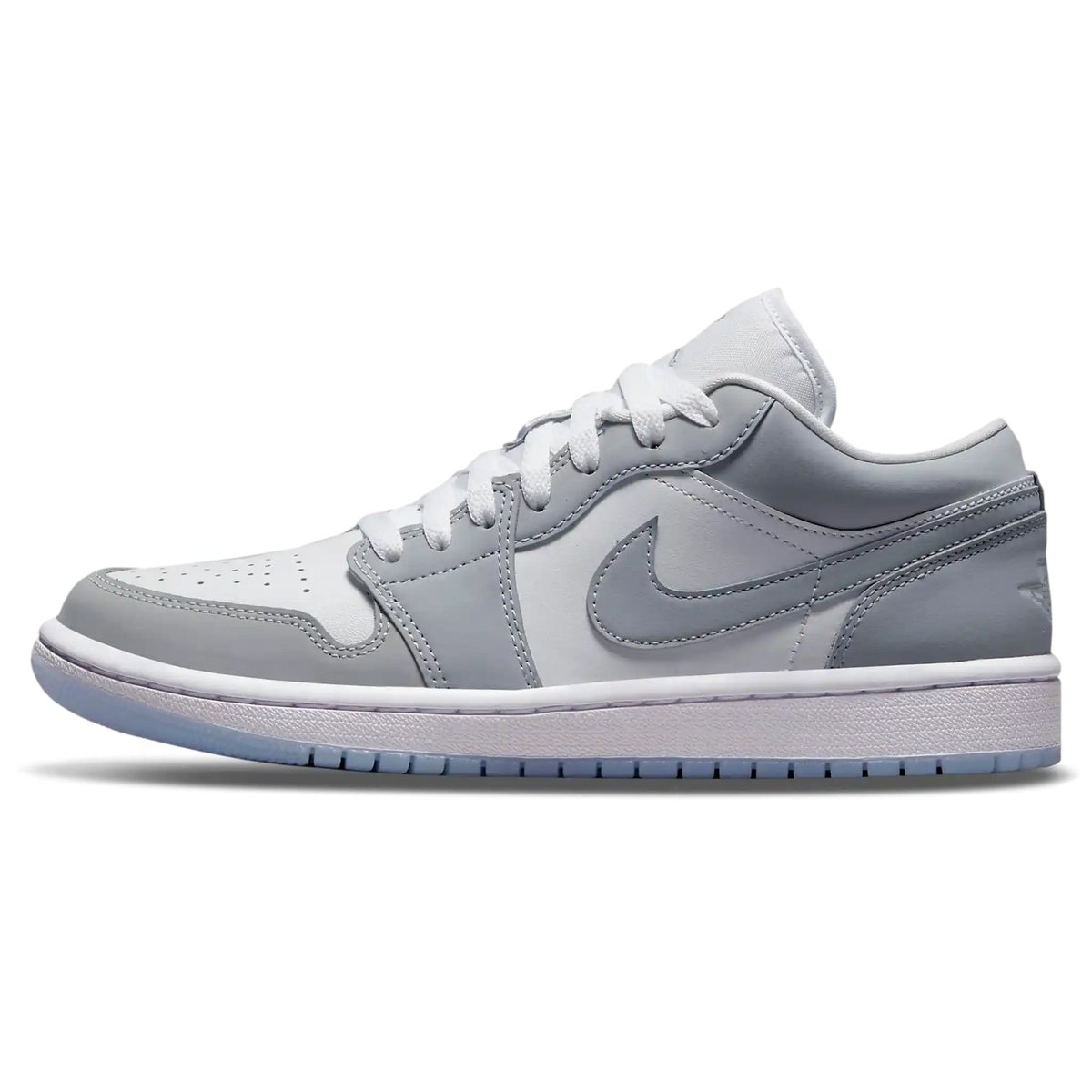 Tênis Air jordan 1 Low Feminino "Wolf Grey" Cinza / Branco - DC0774-105