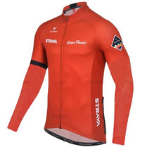 Blusa de Ciclismo Strava Anti-UV UNISSEX - ROUPAS - BLUSA CICLISMO 1 Lojas Quinho Vermelho P 