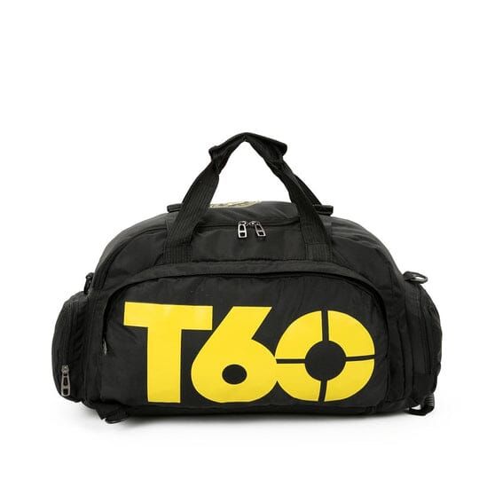 Bolsa de Treino T60 Pro UNISEX - ACESSORIO - BOLSA DE TREINO 2 Lojas Quinho Preto com Amarelo 