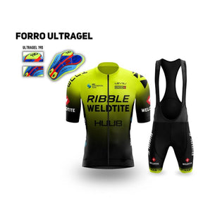 Conjunto de Ciclismo Unissex Huub Ciclismo (Conjunto 2) Lojas Quinho 