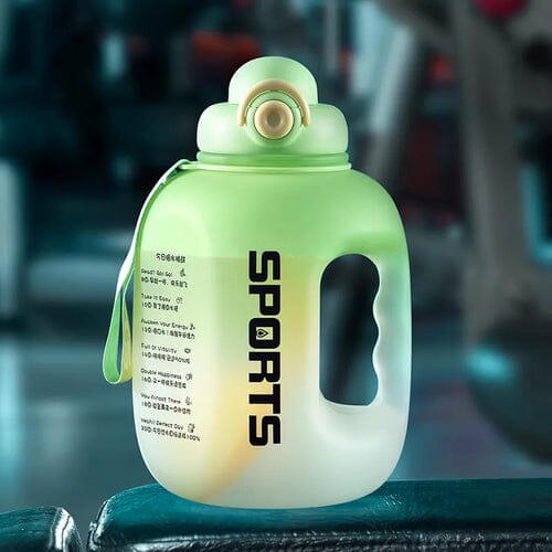 Garrafa de Água Esportiva Portátil: Hidratação para Fitness e Viagens UNISEX - ACESSORIO - GARRAFA 3 Lojas Quinho Verde 2.5L 