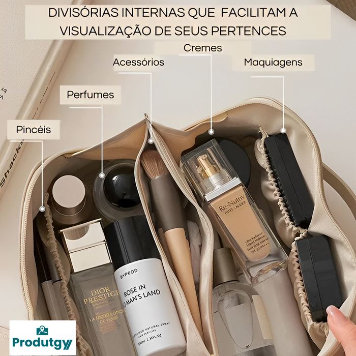 Necessaire Organizadora para Maquiagem - Necessaire Beauty Saúde & Bem-Estar (Necessaire 1) Lojas Quinho 