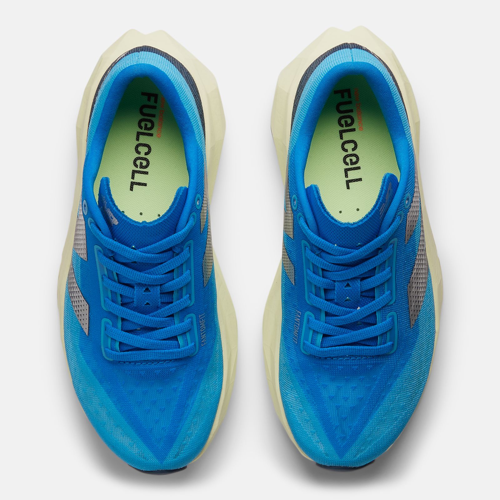 New Balance FuelCell Rebel V4 'Spice Blue' Azul/Amarelo - WFCXLB4