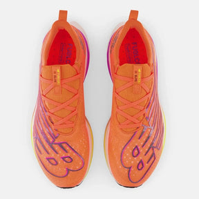 Tênis New Balance Fuelcell Supercomp Elite v3 'Neon Dragonfly Cosmic Rose' Laranja - MRCELCD3