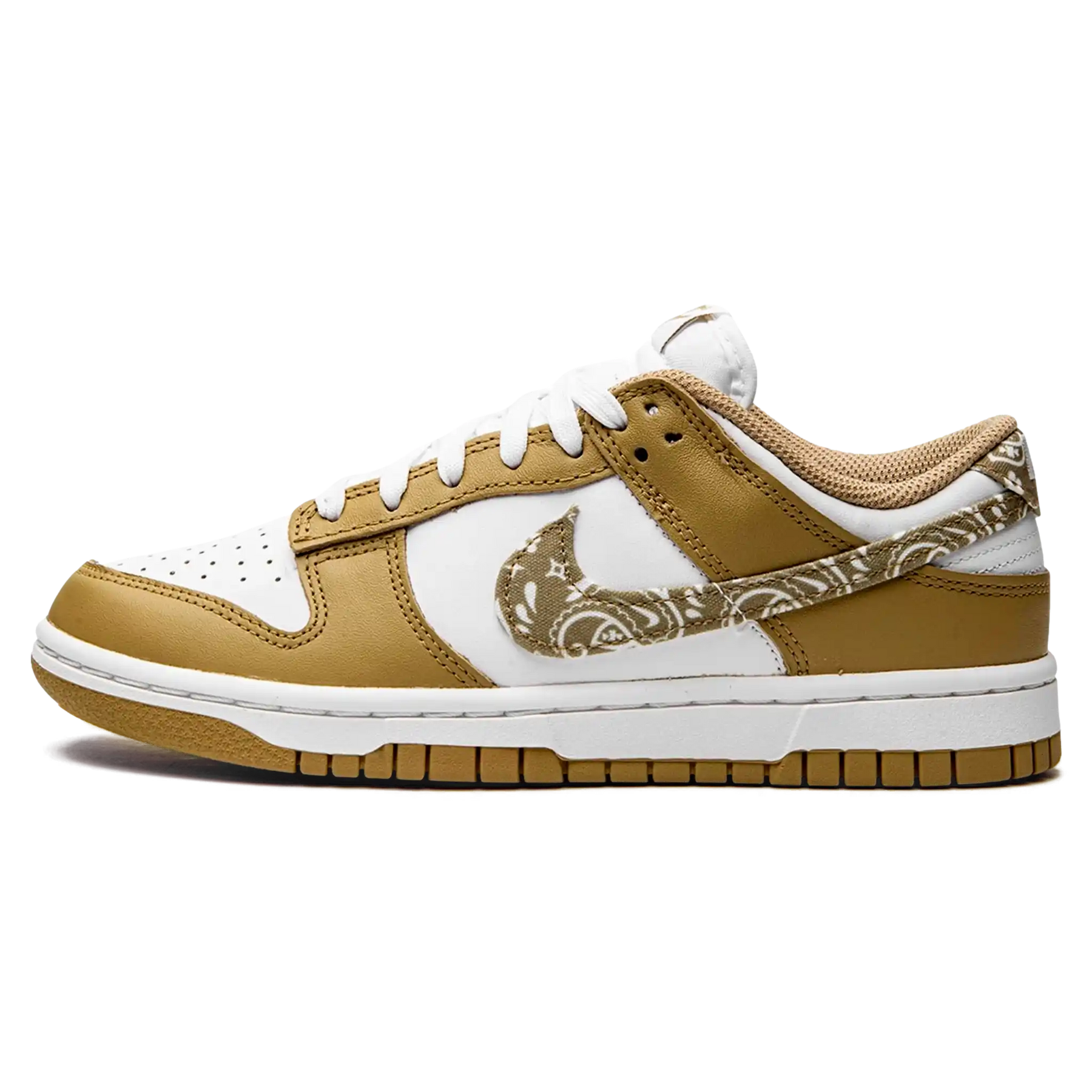 Tênis Nike Dunk Low Feminino "Barley Paisley" Amarelo - DH4401-104