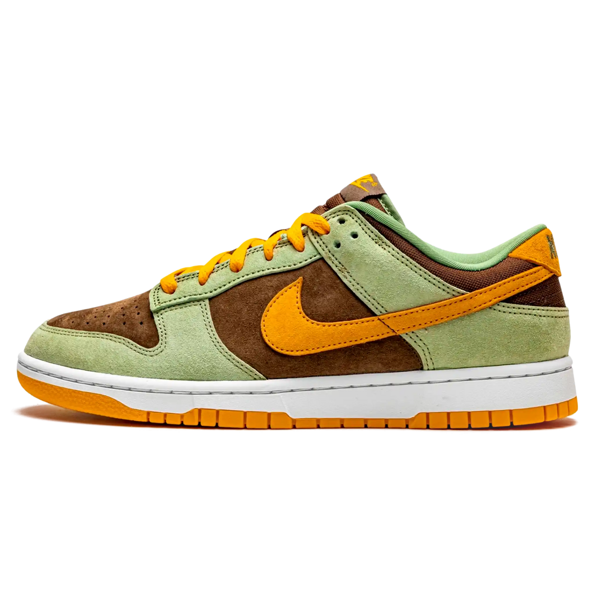 Tênis Nike Dunk Low Masculino "Dusty Olive" Verde / Marrom - DH5360-300