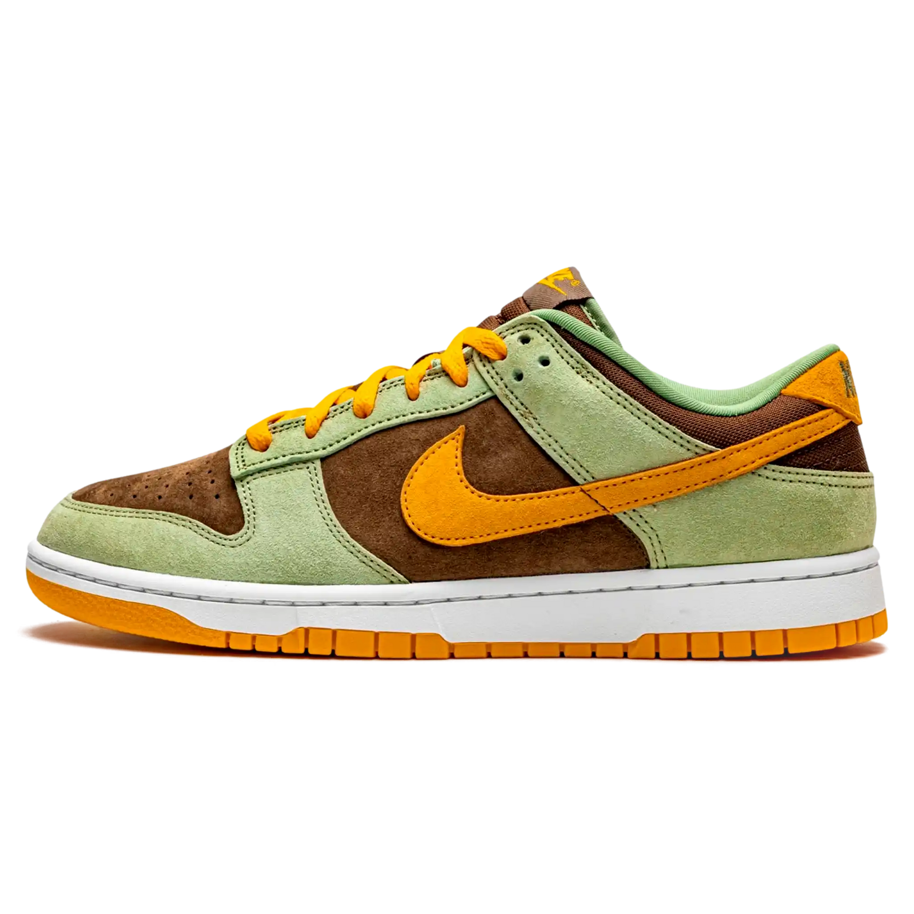 Tênis Nike Dunk Low Masculino "Dusty Olive" Verde / Marrom - DH5360-300