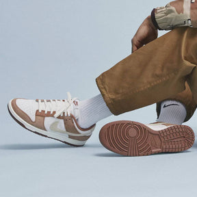 Tênis Nike Dunk Low Masculino "Medium Curry" Marrom - DD1390-100