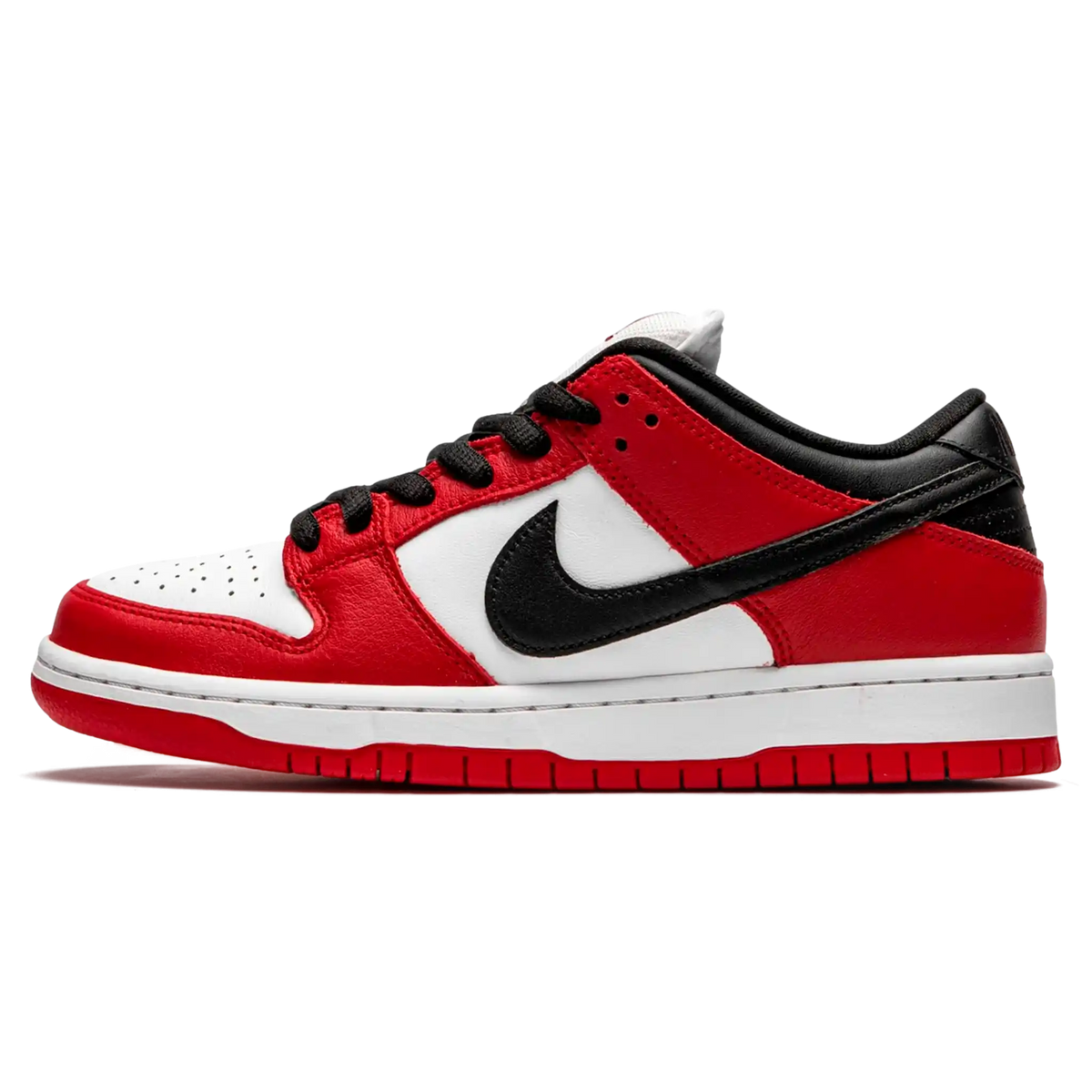 Tênis Nike Dunk Low SB "Chicago" Vermelho / Branco - BQ6817-600