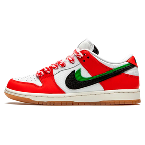 Tênis Nike Dunk Low x Frame "Habib" Vermelho / Branco - CT2550-600