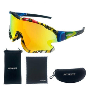 Óculos Esportivo Marathon Pro Specialized UNISEX - ACESSORIO - OCULOS MARATHON 10 Lojas Quinho Colorido 