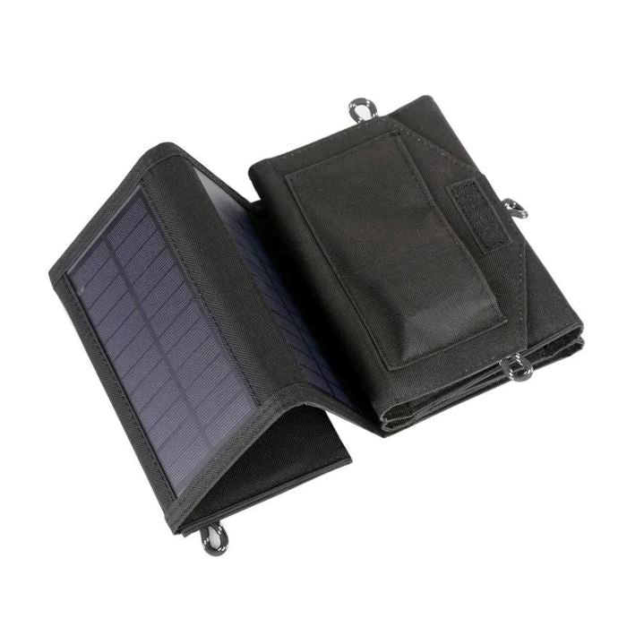 Painel Solar Carregador Portátil Dobrável para Celular e Dispositivos USB Camping & Trilha ( Painel Solar 1) Lojas Quinho 