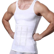 Regata Modeladora - Bodyman (COMPRE UM LEVE DOIS) Academia e Fitness (Regata 1) Lojas Quinho Compre 1 Leve 2 P Branco