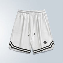 Short Masculino Double Line Sport & Casual [LEVE 2 PAGUE 1] MASCULINO - ROUPAS - SHORT SPORT 6 Lojas Quinho P Branco 