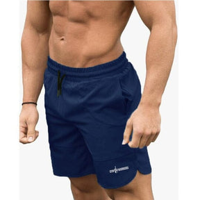 Short Masculino Gym Warriors [LEVE 2 PAGUE 1] MASCULINO - ROUPAS - SHORT GYM 3 Lojas Quinho Azul Preto P