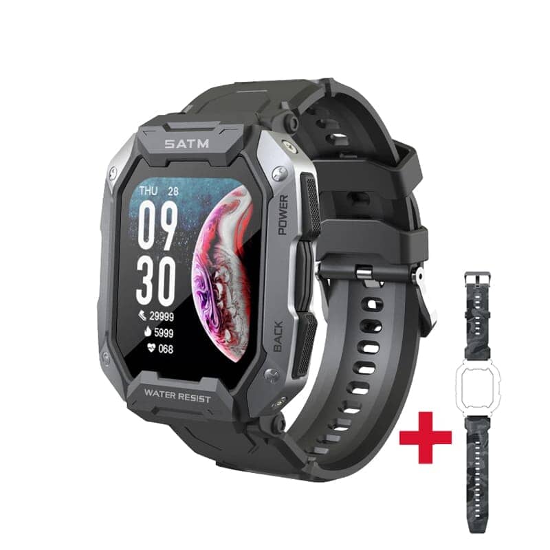 Smartwatch Max Rock Ultra + Brinde Academia e Fitness (Smartwatch 3) Lojas Quinho Azul 