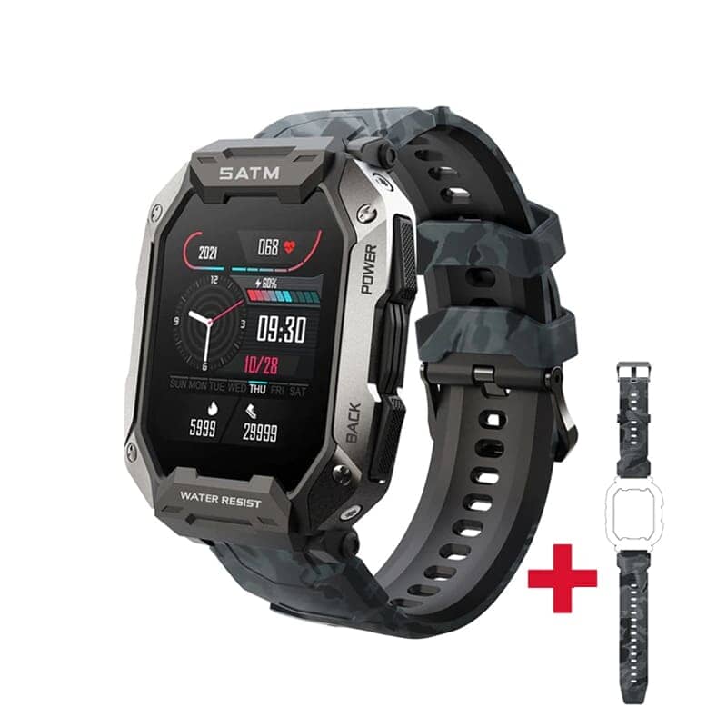 Smartwatch Max Rock Ultra + Brinde Academia e Fitness (Smartwatch 3) Lojas Quinho Preto 