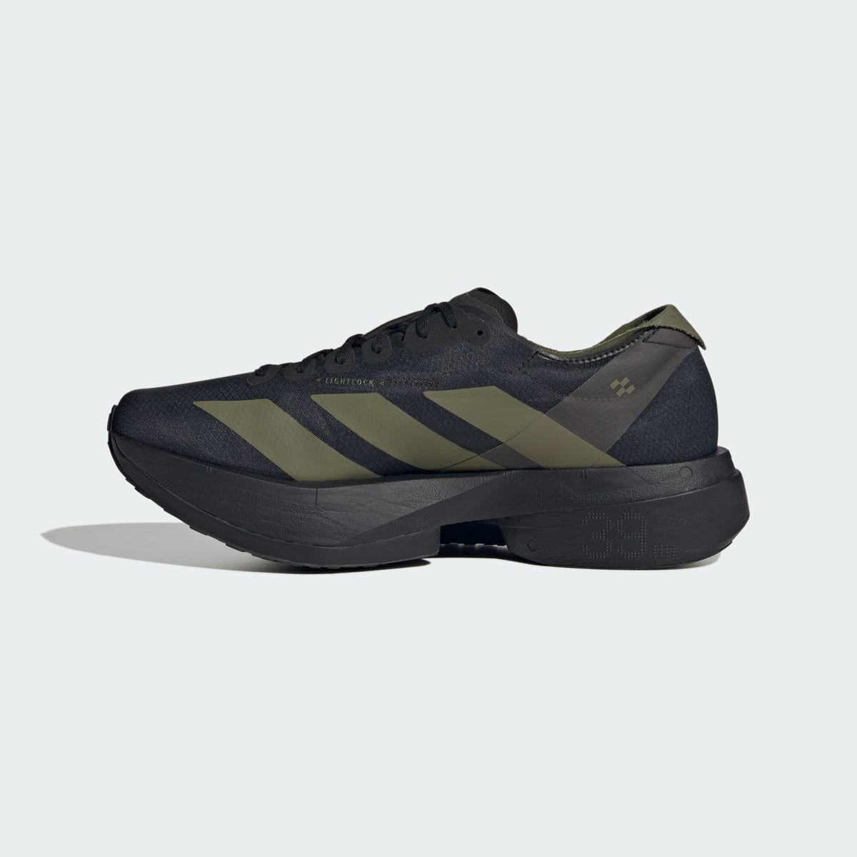 Tênis Adidas Adizero Adios Pro 4 Black Focus Olive - JR6360 corida Adidas 