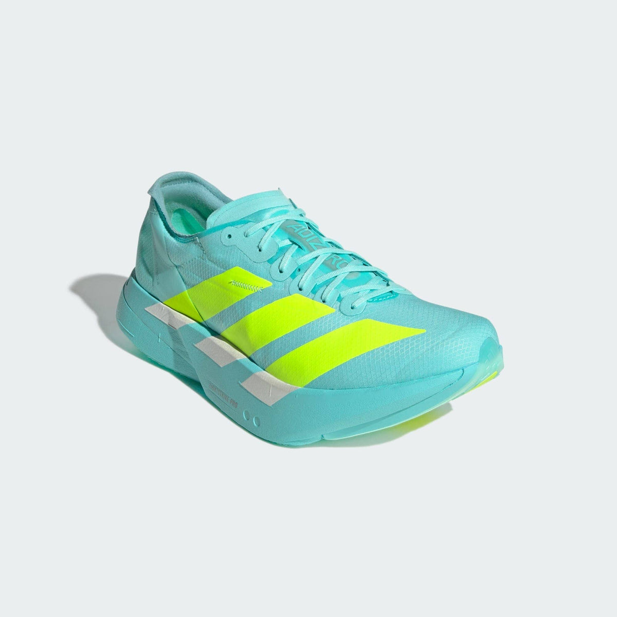 Tênis Adidas Adizero Adios Pro 4 Flash Aqua Lucid Lemon - JR1251 corida Adidas 