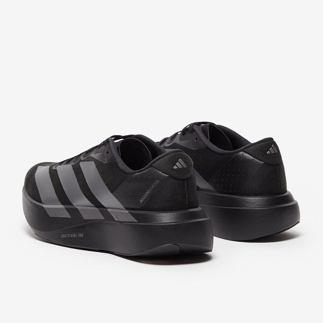 Tênis Adidas Adizero EVO SL Core Black Iron Metallic - JP7147 corida Adidas 