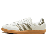Tênis Adidas Samba OG Feminino "Cyber Mettalic" Branco - IG1964 Adidas Samba Bernholz 