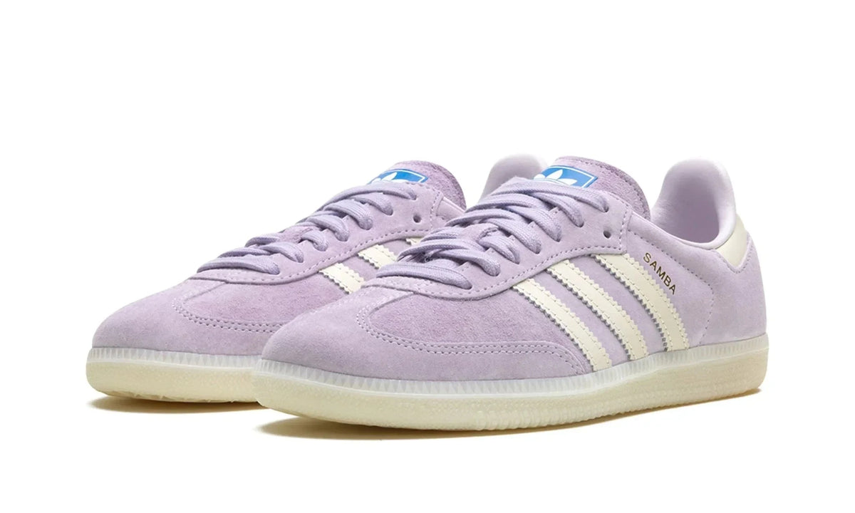 Tênis Adidas Samba OG Feminino "Silver Dawn" Roxo - IG6176 Adidas Samba Bernholz 