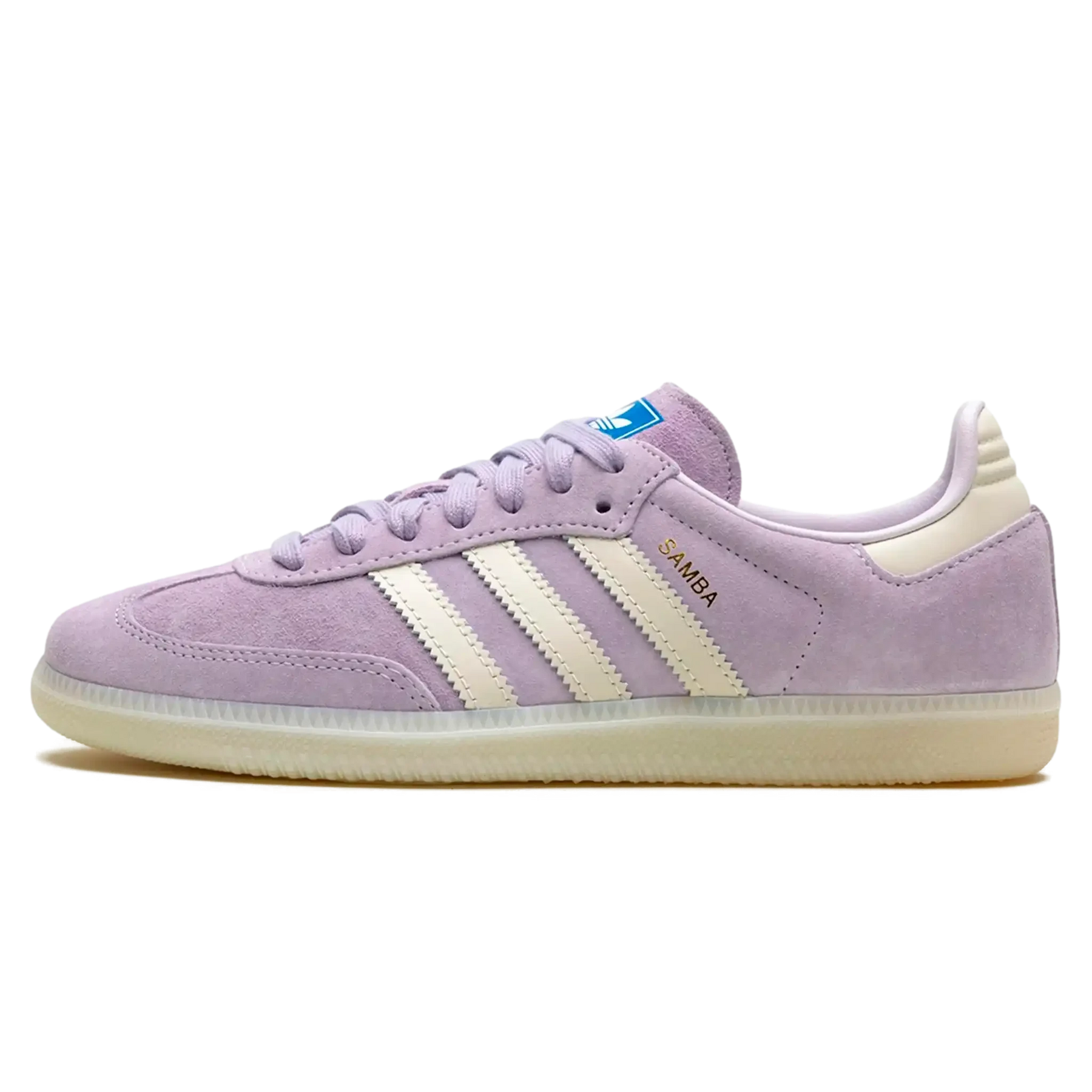 Tênis Adidas Samba OG Feminino "Silver Dawn" Roxo - IG6176 Adidas Samba Bernholz 