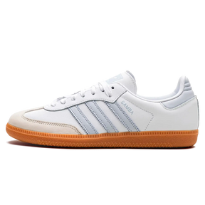 Tênis Adidas Samba OG Feminino "White Halo Blue" Branco / Azul - IE0877 Adidas Samba Bernholz 