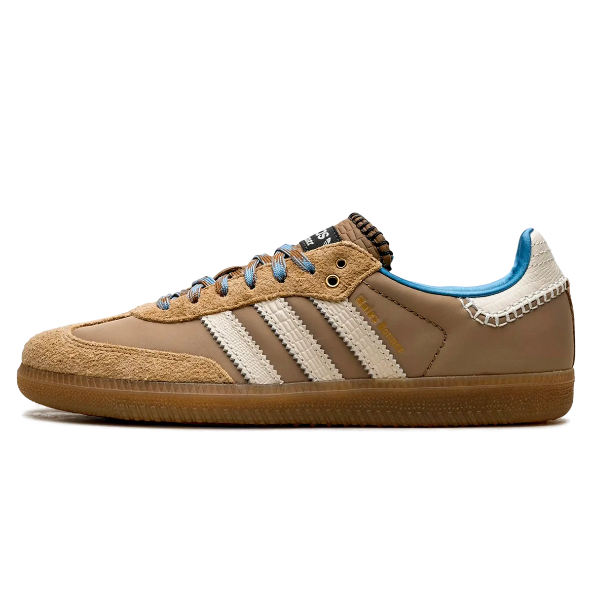 Tênis Adidas Samba x Wales Bonner 'Desert White' Bege - IH3261 Adidas Samba Bernholz 