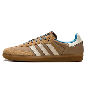 Tênis Adidas Samba x Wales Bonner 'Desert White' Bege - IH3261 Adidas Samba Bernholz 