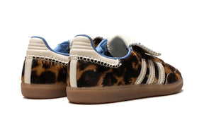 Tênis Adidas Samba x Wales Bonner "Pony Leo" Animal Print - IE0578 Adidas Samba Bernholz 