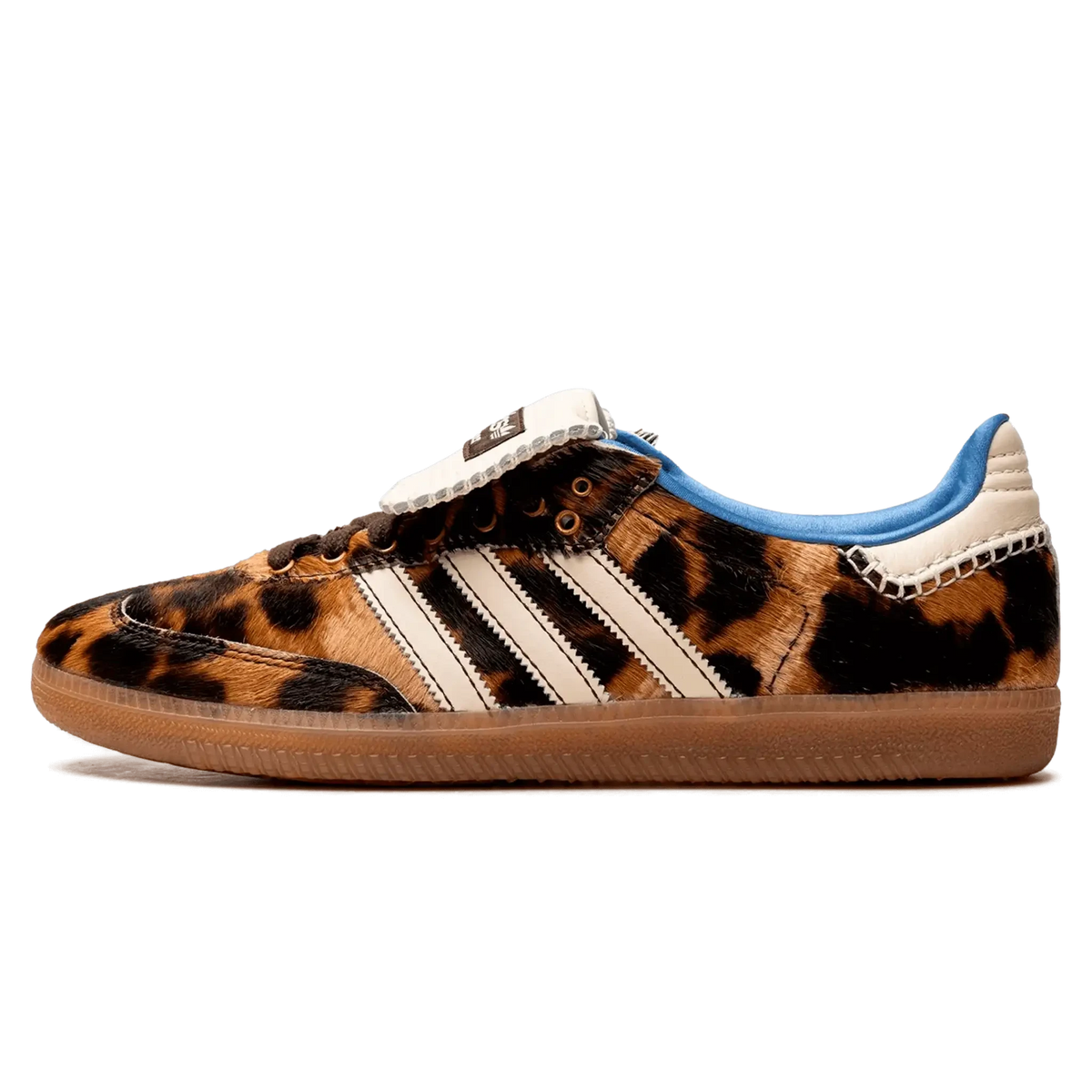 Tênis Adidas Samba x Wales Bonner "Pony Leo" Animal Print - IE0578 Adidas Samba Bernholz 